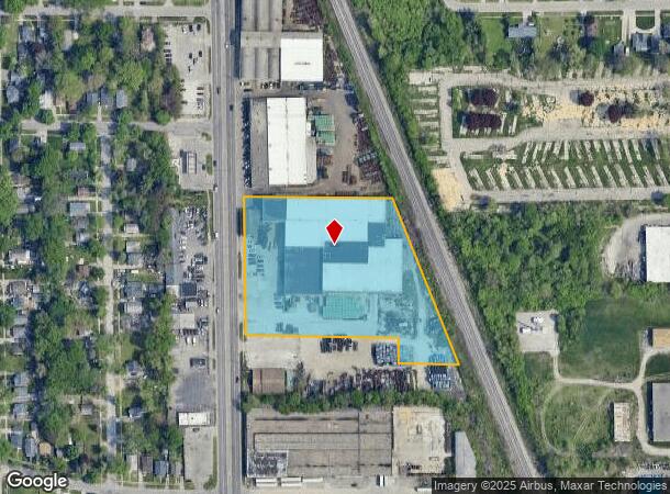  2610 N Dort Hwy, Flint, MI Parcel Map