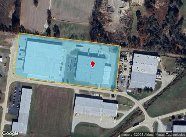  1611 Airpark Dr, Farmington, MO Parcel Map