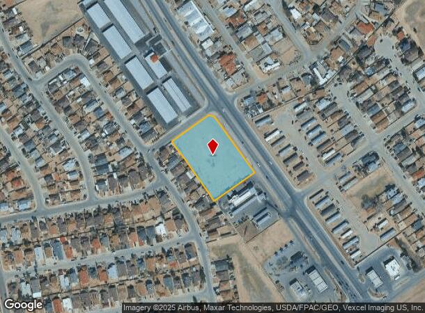 10466 N Loop Dr, Socorro, TX Parcel Map