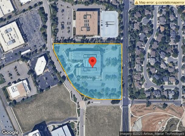  6162 S Willow Dr, Greenwood Village, CO Parcel Map