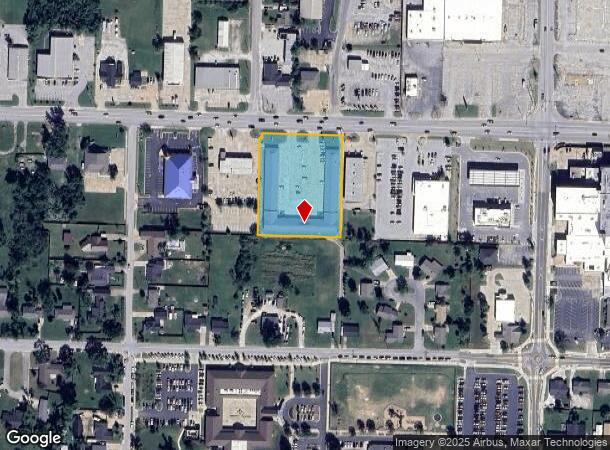 1400 W Walnut St, Rogers, AR Parcel Map