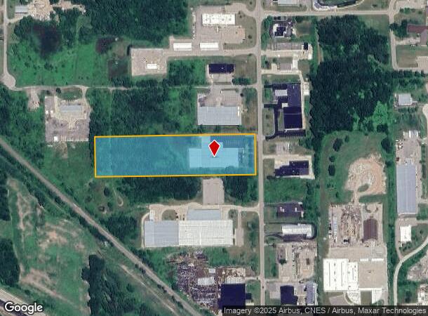 1244 Grand Oaks Dr, Howell, MI Parcel Map