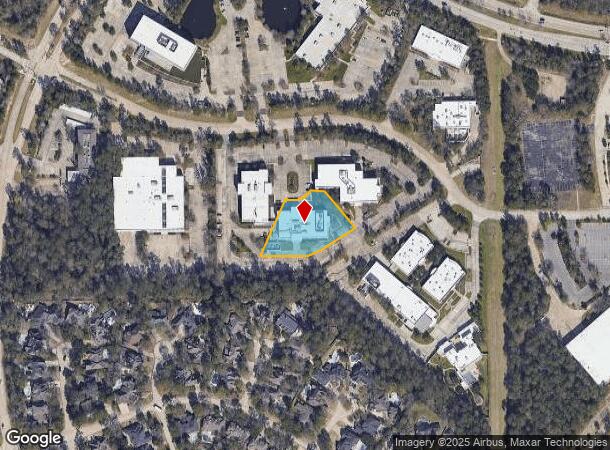  2730 Technology Forest Blvd, Spring, TX Parcel Map
