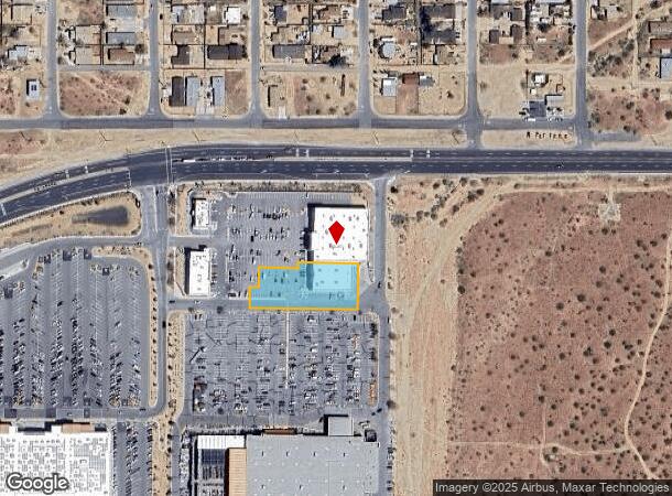  58711 29 Palms Hwy, Yucca Valley, CA Parcel Map