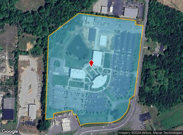  1531 Trinity Church Rd, Concord, NC Parcel Map