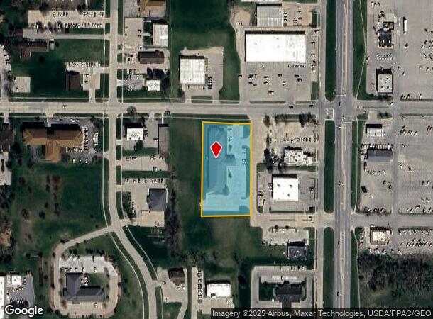  2613 S Center St, Marshalltown, IA Parcel Map