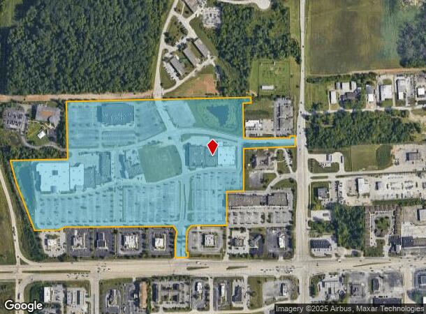 5750 W 86Th St, Indianapolis, IN Parcel Map