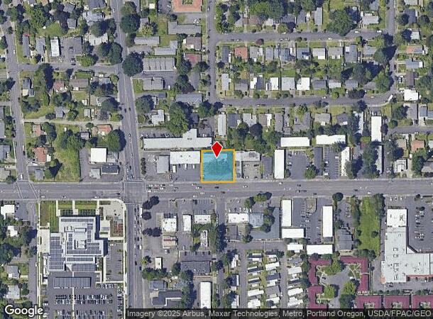  12385 Sw Allen Blvd, Beaverton, OR Parcel Map