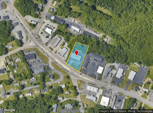  1448 Fall River Ave, Seekonk, MA Parcel Map