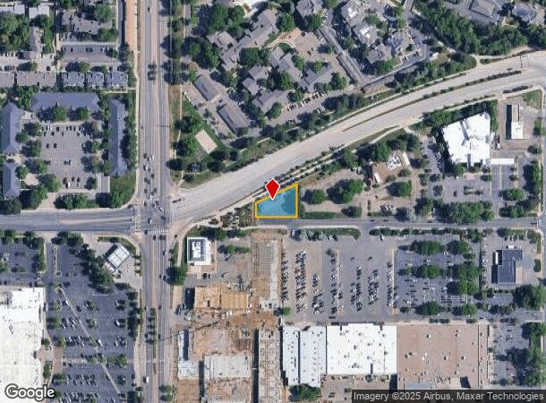  2801 Iris Ave, Boulder, CO Parcel Map