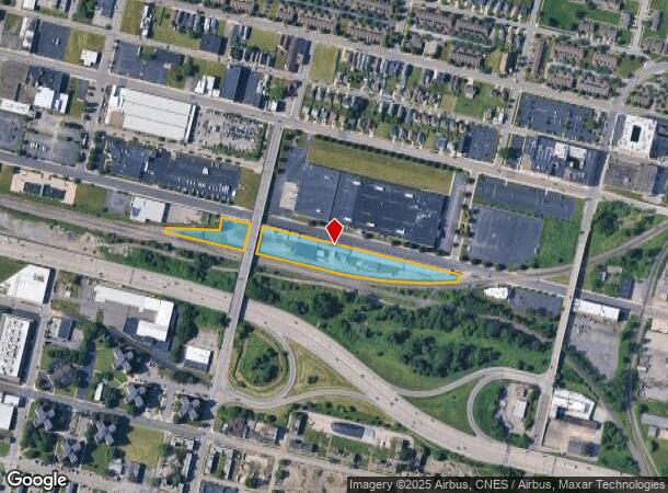 391 Exchange St, Buffalo, NY Parcel Map