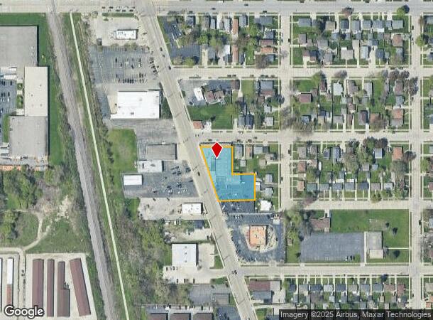 3077 Douglas Ave, Racine, WI Parcel Map