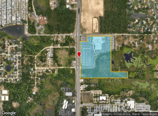  7900 Little Rd, New Port Richey, FL Parcel Map