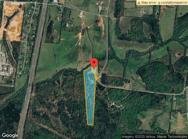  3355 Jim Warren Rd, Spring Hill, TN Parcel Map