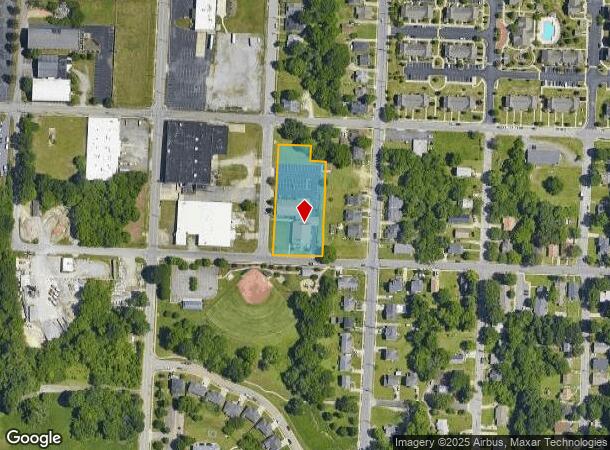  401 Wise Ave, High Point, NC Parcel Map