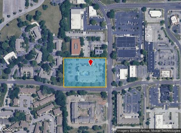  10556 Marty St, Overland Park, KS Parcel Map