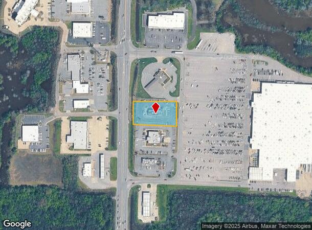  5507 S Olive St, Pine Bluff, AR Parcel Map