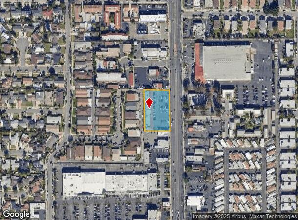  1046 N Tustin St, Orange, CA Parcel Map