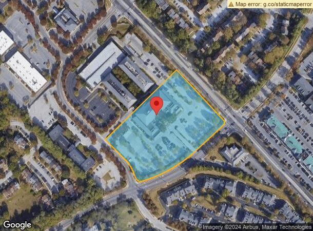  25 Crossroads Dr, Owings Mills, MD Parcel Map