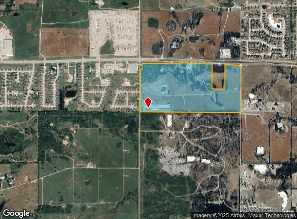 15305 S 33Rd West Ave, Glenpool, OK Parcel Map