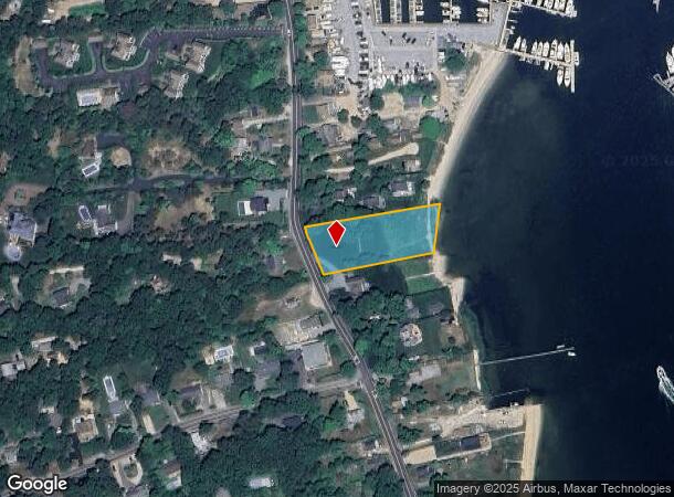 23 Canoe Place Rd, Hampton Bays, NY Parcel Map
