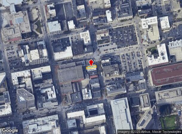  639 Main St, Cincinnati, OH Parcel Map