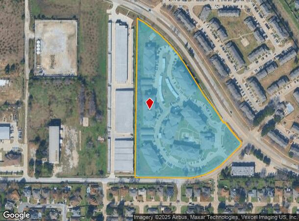 975 Mineral Springs Rd, Arlington, TX Parcel Map