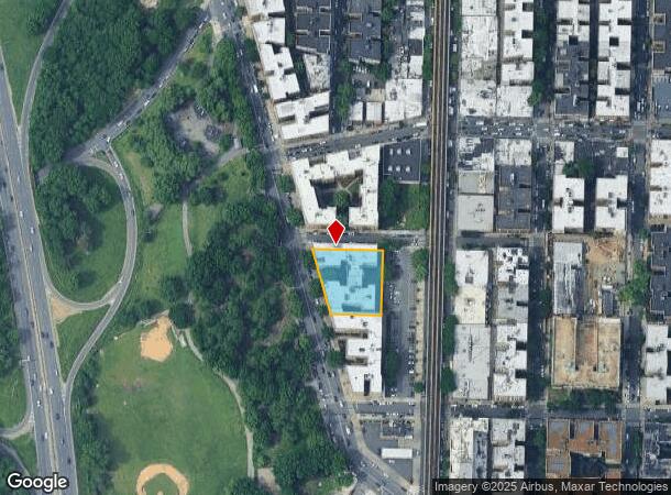  2084 Bronx Park E, Bronx, NY Parcel Map