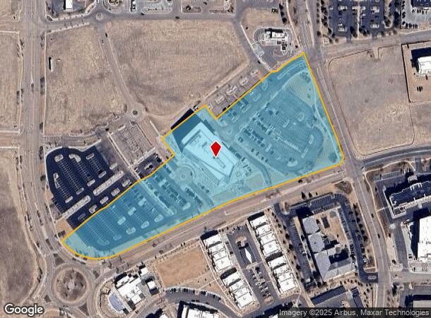 10807 New Allegiance Dr, Colorado Springs, CO Parcel Map