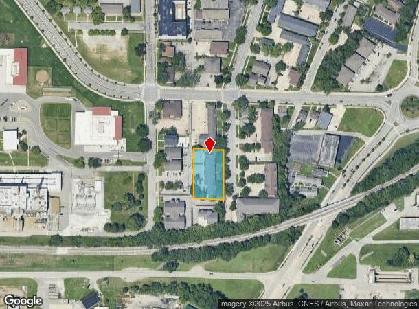  421 S Chauncey Ave, West Lafayette, IN Parcel Map