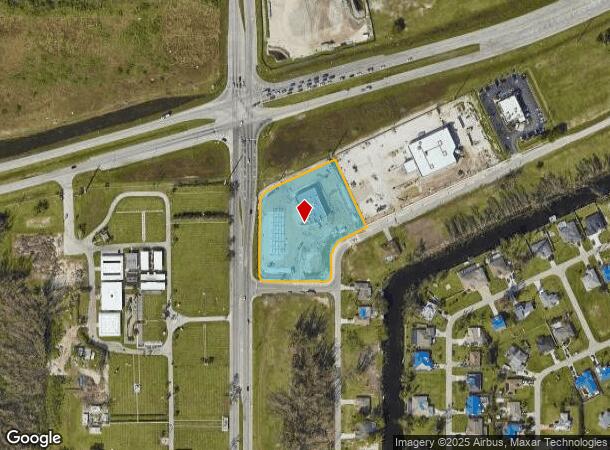 1465 Sw 4Th St, Cape Coral, FL Parcel Map