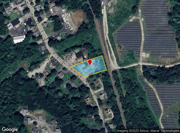 120 S Main St, Uxbridge, MA Parcel Map