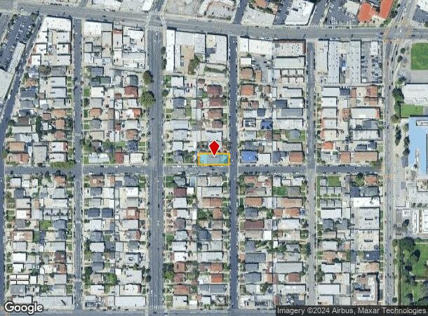  1417 3Rd Ave, Los Angeles, CA Parcel Map