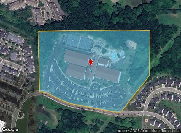  100 Village Club Dr, Wexford, PA Parcel Map