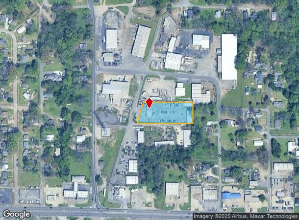  1728 Larkin St, Dolomite, AL Parcel Map