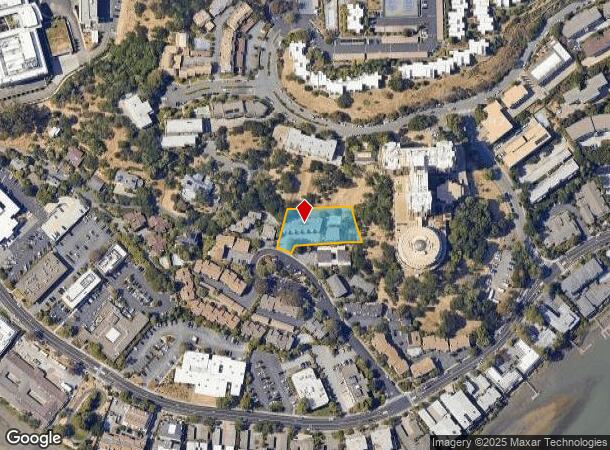  50 Corte Real, Greenbrae, CA Parcel Map