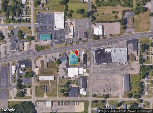  851 Columbia Ave W, Battle Creek, MI Parcel Map