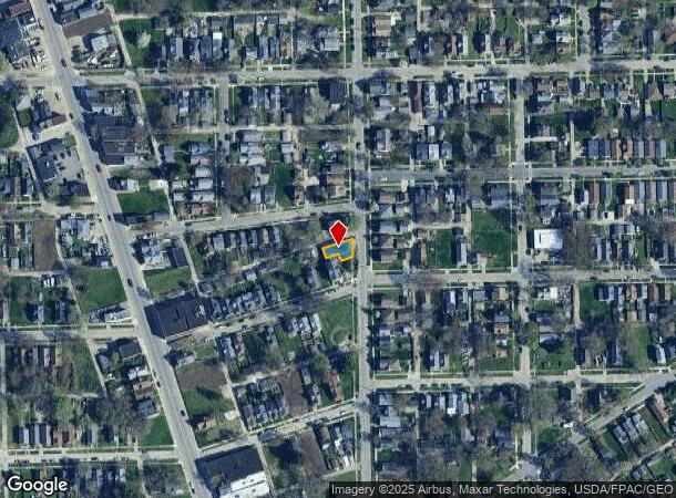  2717 Elm St, Toledo, OH Parcel Map