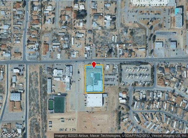 400 Talbot Ave, Canutillo, TX Parcel Map