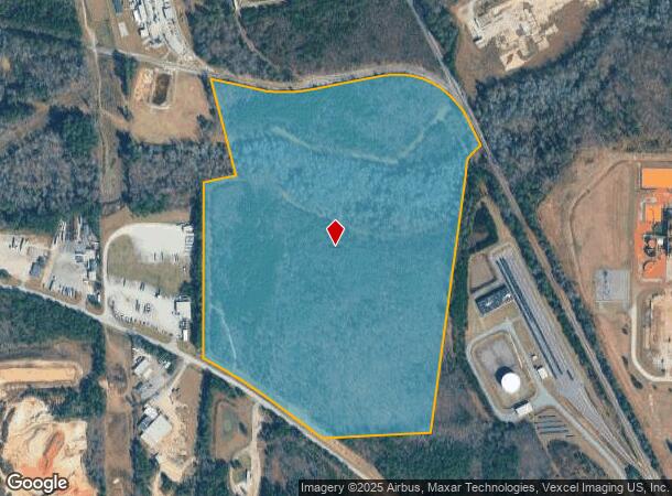 1705 Dixon Airline Rd, Augusta, GA Parcel Map