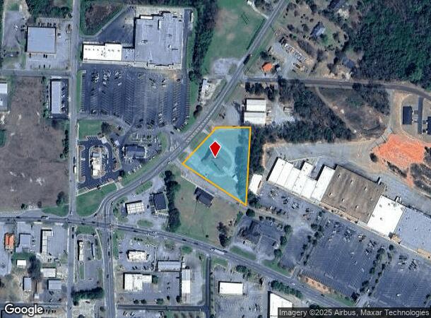 1209 Crawford St, Americus, GA Parcel Map
