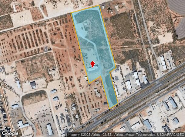  6602 W Highway 80, Midland, TX Parcel Map