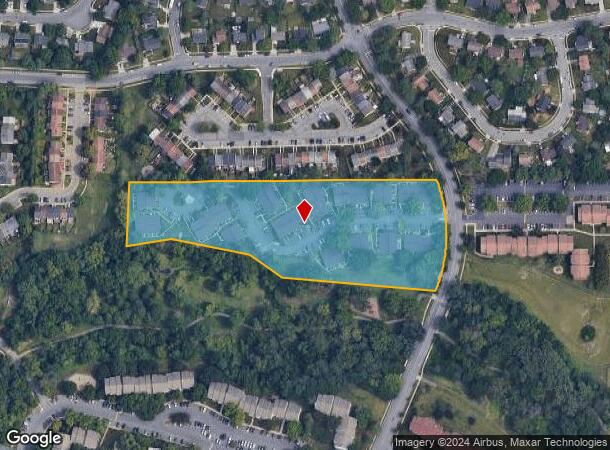  1200 Little Brook Dr, Frederick, MD Parcel Map