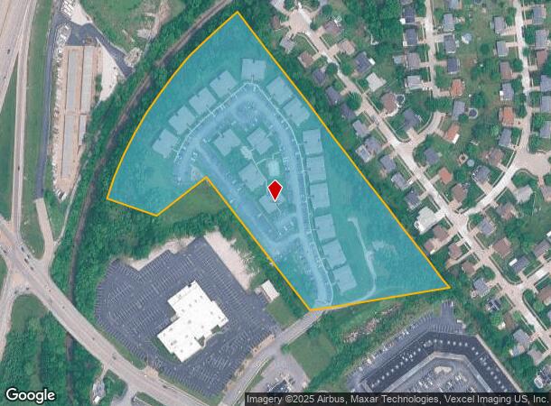1905 Richardson Place Dr, Arnold, MO Parcel Map