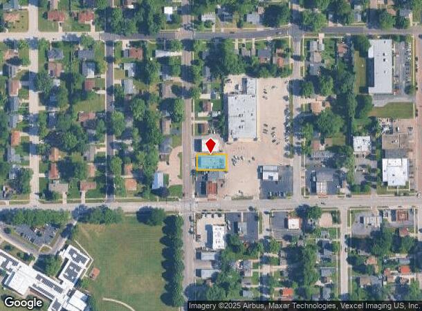 705 N Elmwood Dr, Aurora, IL Parcel Map