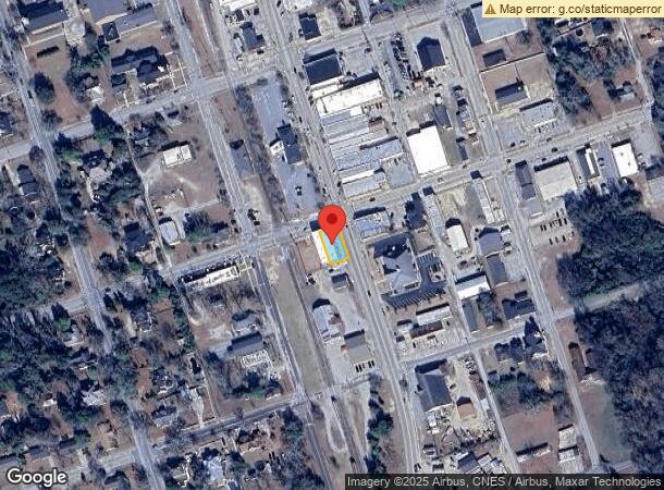  100 S Hampton St, Kershaw, SC Parcel Map