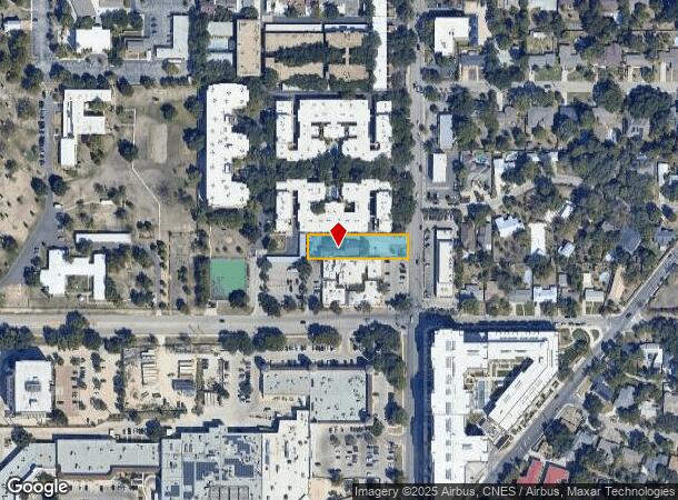 7705 Broadway, San Antonio, TX Parcel Map