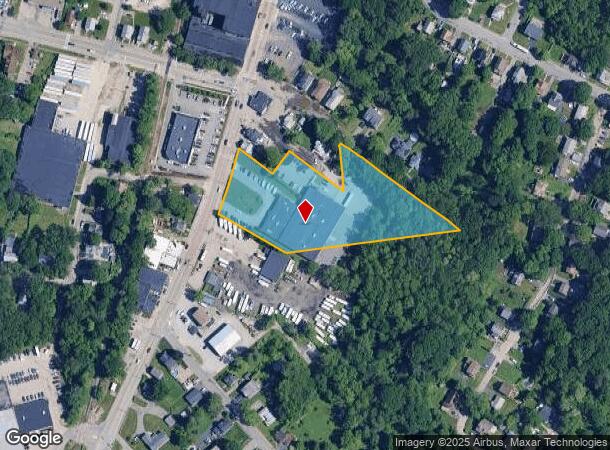  1040 Southbridge St, Worcester, MA Parcel Map
