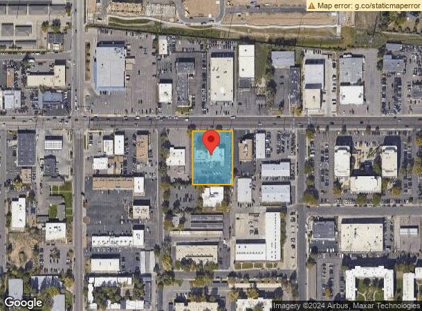  5800 E Evans Ave, Denver, CO Parcel Map