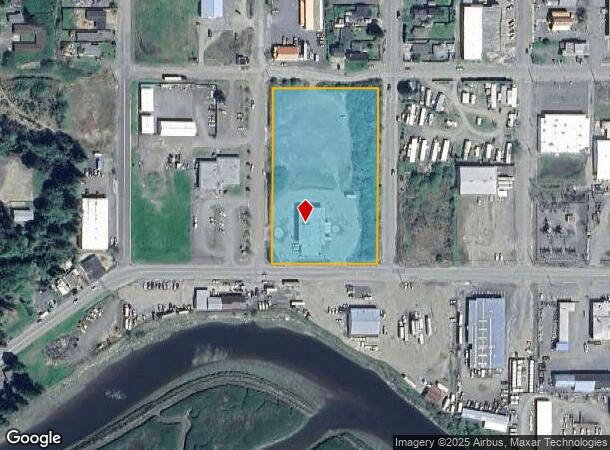 460 W Lockhart Ave, Coos Bay, OR Parcel Map